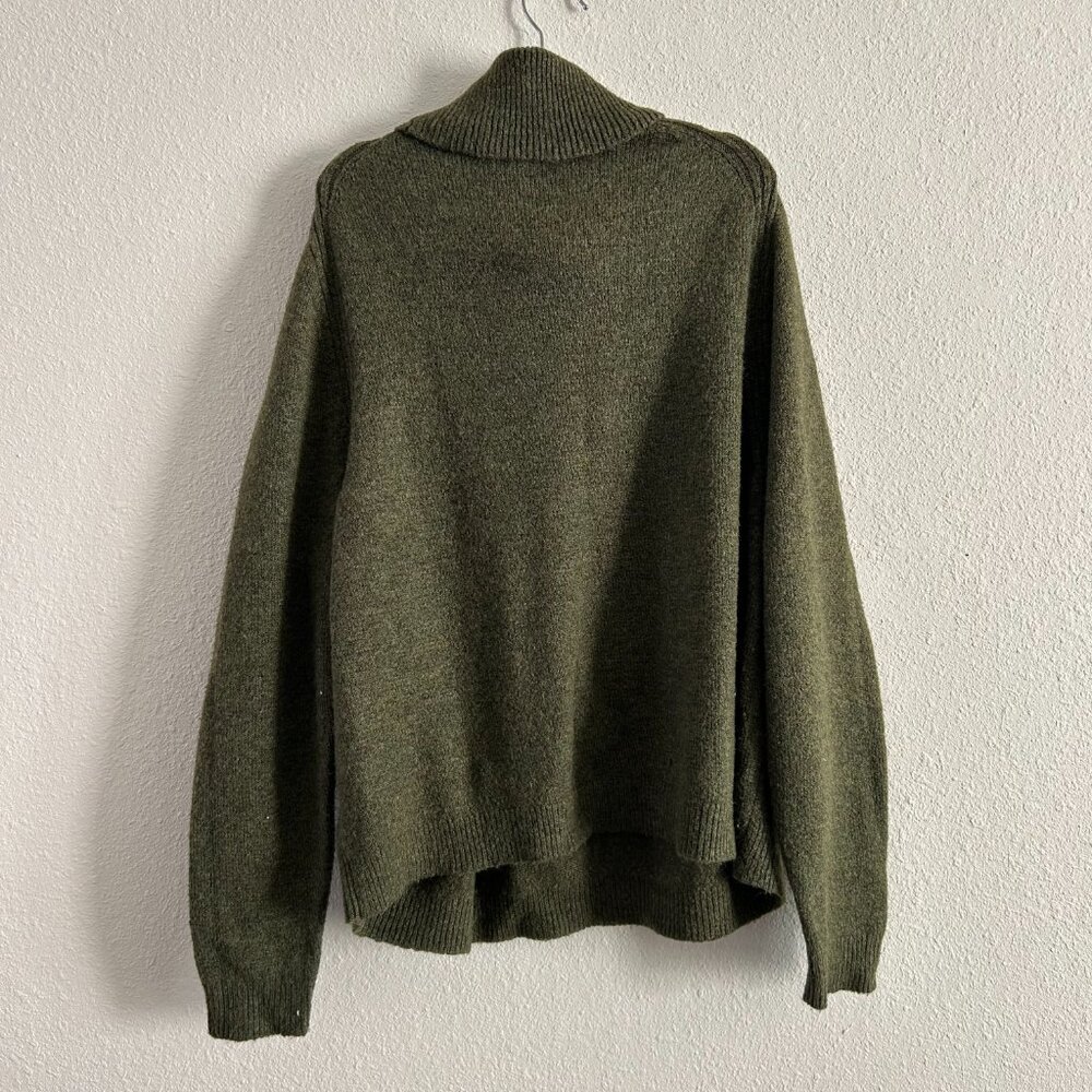 A New Day Green XL Turtleneck Sweater - Picture 3 of 3